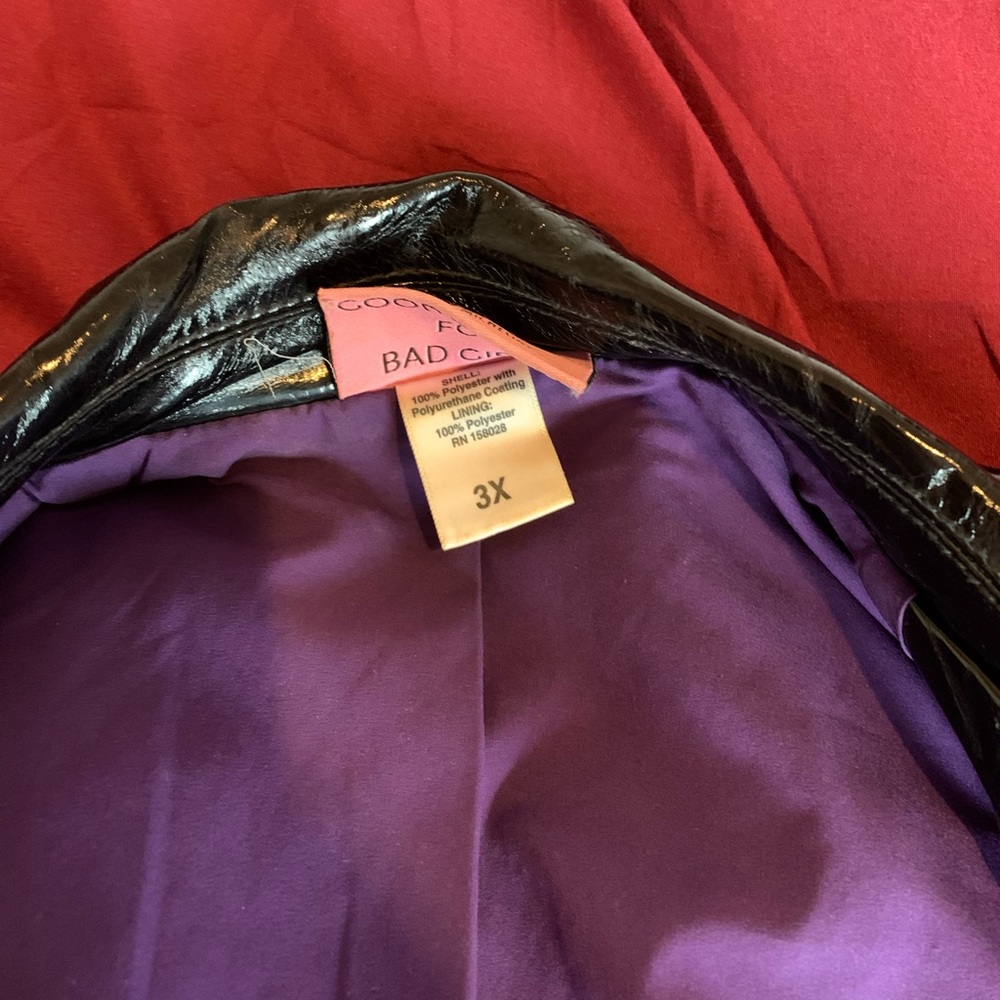 Vixen Vinyl Motorcycle Jacket 3x Micheline Pitt - Picture 5 of 8